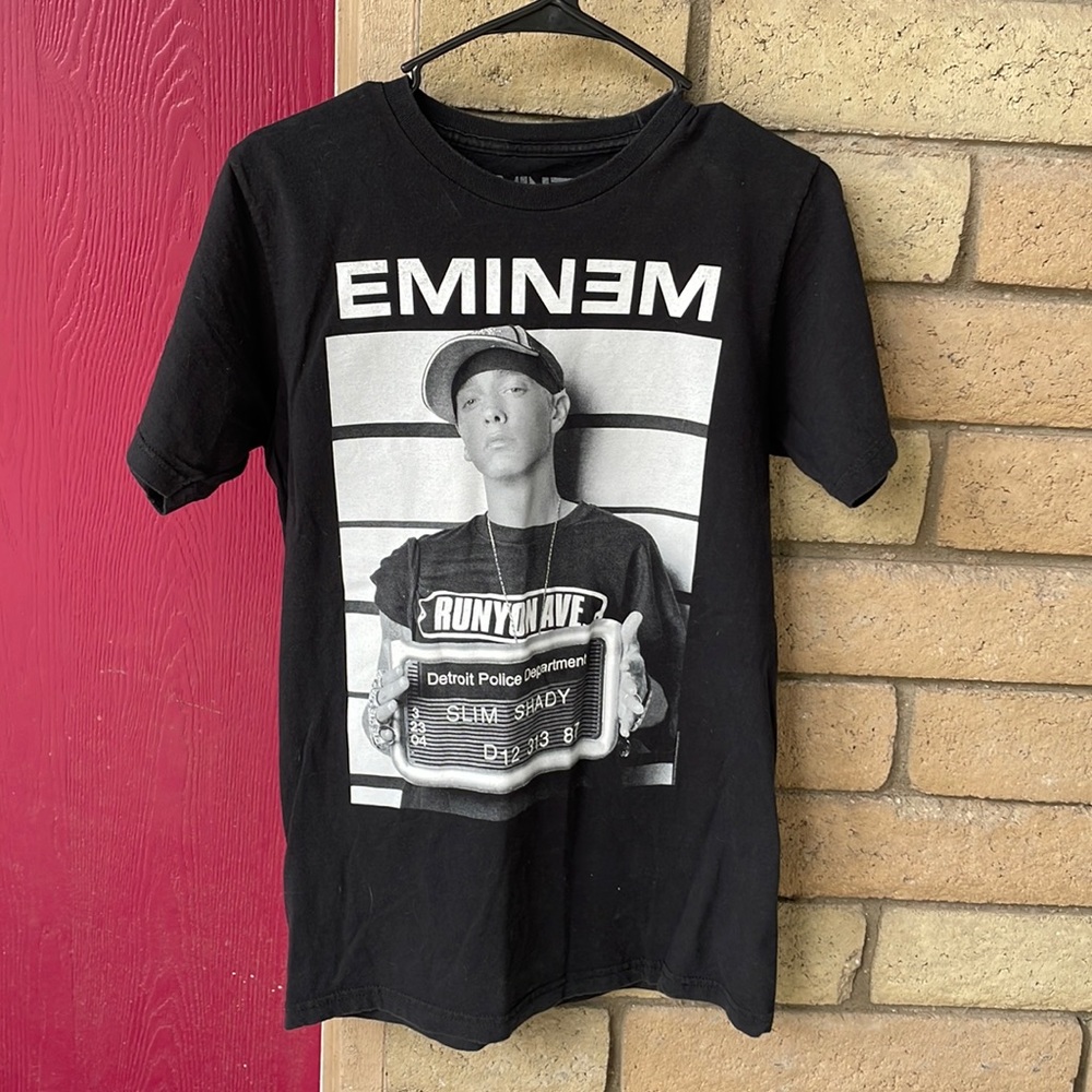 EMINEM Slim Shady graphics tshirt